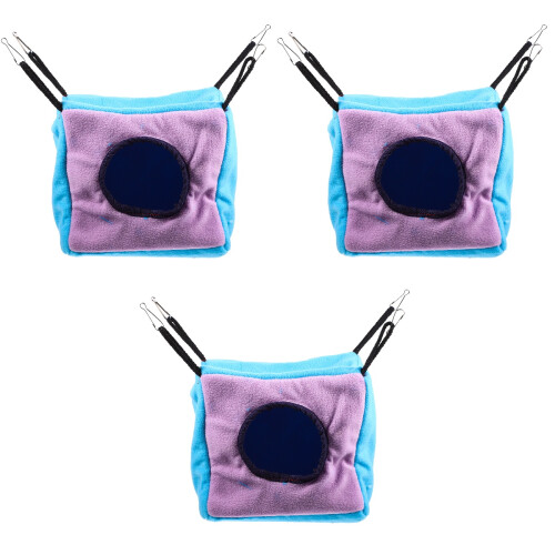 3Pcs Hamster Hanging Hammock Bed For Chinchilla Cage Comfortable 2