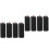 8Pcs Black Aquarium Air Stone Fish Tank Oxygen Diffuser Bubble Maker 6