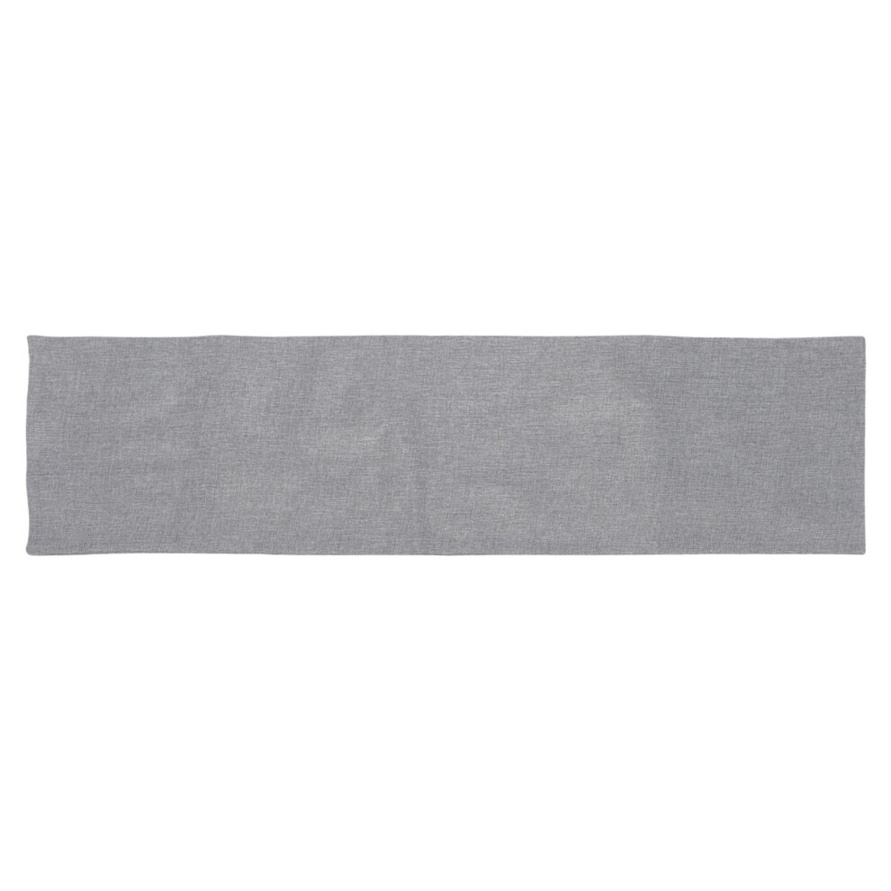3Pcs Linen Table Runner Gray Farmhouse Style Table Cloth-image-OPC-PNC26KB-NEW