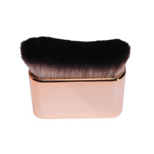 Veganer Make-up-Pinsel mit Borsten für Selbstbräuner und Sonnenschutz, Kabuki-Pinsel, roségoldener Make-up-Pinsel für Gesicht und Körper,