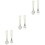 3 Sets Kinderbesteck Set Gabel Babybesteck Set 5
