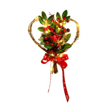 Elegant Artificial Berry Flower Stems, Red Berries Decorative Branches Create A Romantic Setting For Special Occasions, Ideal Gift For Loved Ones