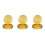 15Stk Runde Dessertbretter Gold, , Backhilfe, Stabil 5