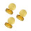 15Stk Runde Dessertbretter Gold, , Backhilfe, Stabil 10