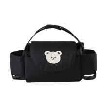 Organiser Pram Bag Upgraded Large Capacity Pushchair Organiser For Baby Black