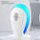 (EU, Blue) Ultrasonic Pest Repeller Insect Reject Electronic Mouse Rat Mosquito Control Indoor Use 3