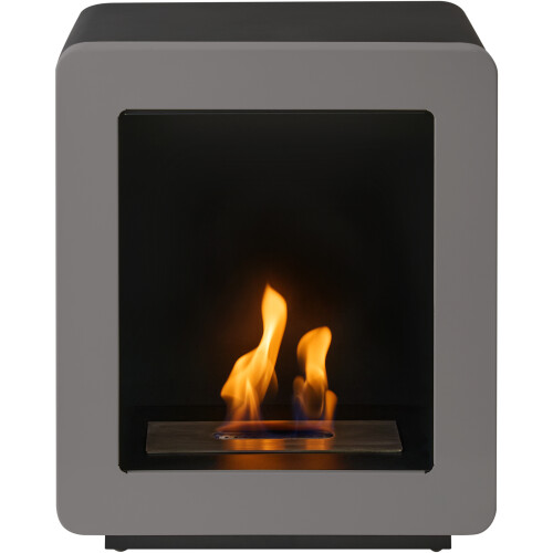 Adam Adam Mira Bio Ethanol Stove in Grey