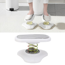 Spring Gray Under Table Foot Rest, 24x21x14cm, Non-slip for Home & Office