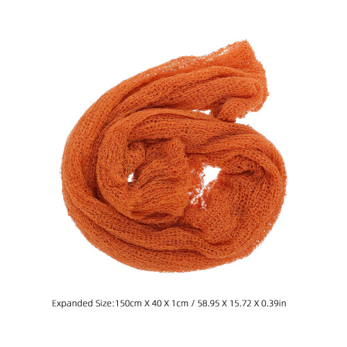 3Pièces DIY Maternity Props Orange Wrap Pour Bébé Et Photos 2
