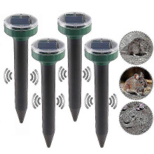 (4pcs) 6pcs Solar Snake Repellent For Outdoors,snake Repeller Ultrasonic Solar,snake Away Repellent For Outdoors