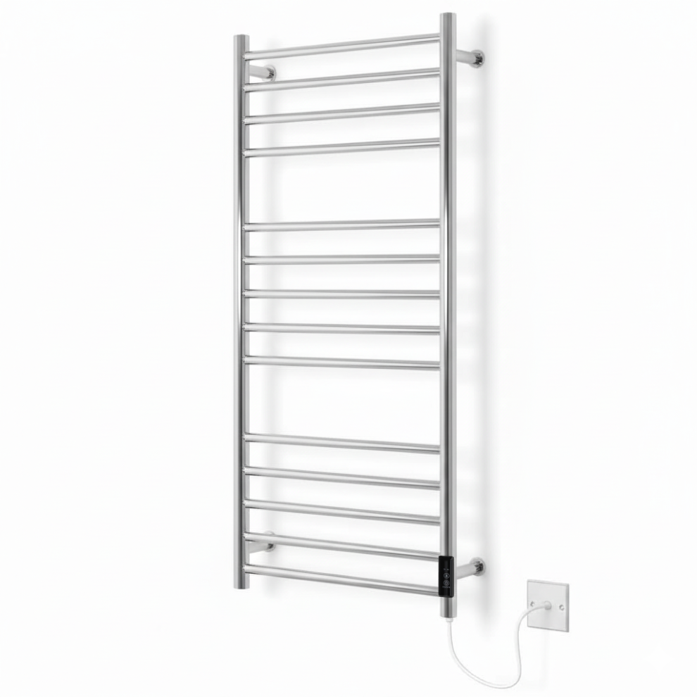 (500Mm) Larne Dry Electric Stainless Steel Towel Rails 711508260451