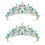 2 . Kinder Krone Haarband Stirnband Blau 5