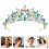 2 . Kinder Krone Haarband Stirnband Blau 8