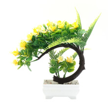 Handgefertigte Wohndekoration: Künstliche Bonsai-Bäume, pflegeleichte Dekoration für Ihr Zuhause