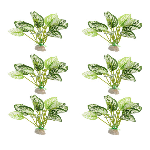 12 Kunstmatige Aquariumplant Plastic Watergras Versiering 1