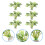 12 Kunstmatige Aquariumplant Plastic Watergras Versiering 9