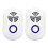 2pcs ultrasonic electronic mouse repeller 1