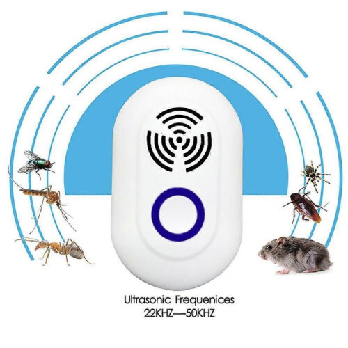 2pcs ultrasonic electronic mouse repeller 2