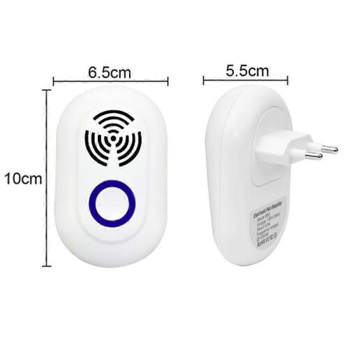 2pcs ultrasonic electronic mouse repeller 1