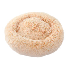 3Stk Shag Fell Donut Für Katzen Und Selbstwärmend Beige