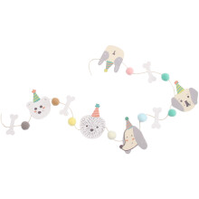 2 Sets Pet Geburtstagsdekoration Banner Hintergrund Wand