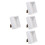 4Stk White Specimen Display Frame Holz Mit Für Erinnerungsstücke 9