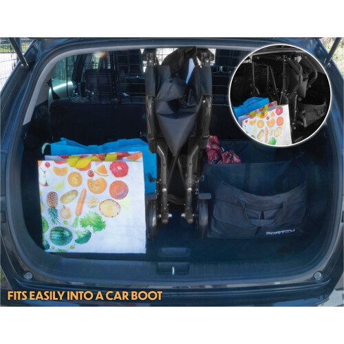 Aidapt Aluminium Compact Transit Chair Black 1
