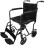 Aidapt Aluminium Compact Transit Chair Black 5
