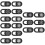 18 Teile Laptop Abdeckung Schiebe Webcam 9