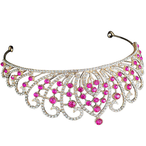 5 Braut Strasskrone Haarschmuck 1