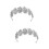 2 Stirnband Hochzeit Haarschmuck 7