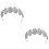 2 Stirnband Hochzeit Haarschmuck 6