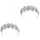 2 Stirnband Hochzeit Haarschmuck 3