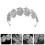2 Stirnband Hochzeit Haarschmuck 10