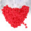 3 Dekorationen Rosenblätter Rot 11