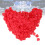 3 Dekorationen Rosenblätter Rot 10