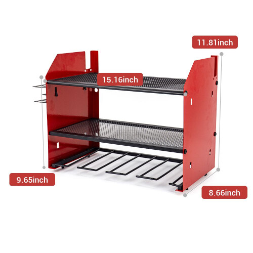 Power Tool Organizer Wall Mount Tool Storage Rack Drill Holder 1