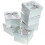 24 St Papiergeschenkboxen Quadratisch Mit Band 1