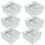 24 St Papiergeschenkboxen Quadratisch Mit Band 2