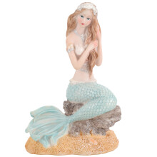 3Stk Harz Meerjungfrau Figur Aquarium Fotografie