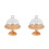 2Sets Stilvoller Dessertständer Khaki Für Feier 8