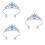 3 Unidades Tiara Corações Cristal Coroa 7