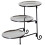 3 Sets Snacks Teller Dessert Servierplatte Cupcake Teller 3-stöckig 2