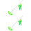 2 Ensembles Distributeur Pour Crevettes Aquarium Transparent 7