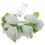 3Sets Battery-Powered White Rose Design LED String Lights for Parties 2