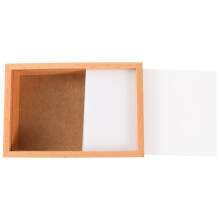 2 Stk. Kreatives Design Holz Bilderrahmen Desktop Multifunktional