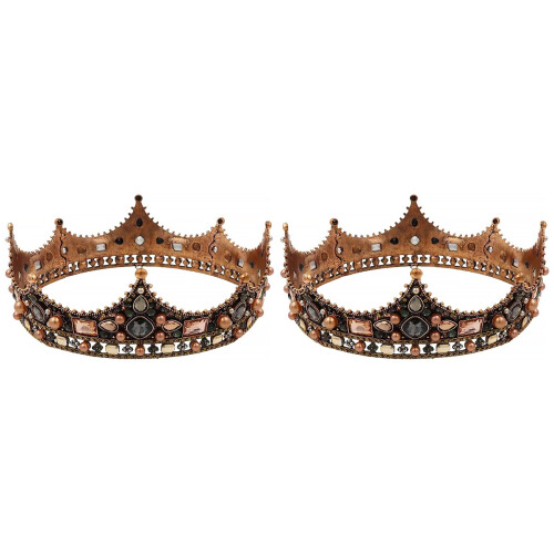 2Stk. Braut -Krone Kopfschmuck 1