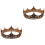 2Stk. Braut -Krone Kopfschmuck 3