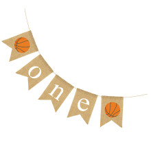 3 Teile Baby Geburtstagsfeier Basketball Schwanzfahne