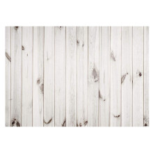 2Pcs Wood Grain Backdrop White Lightweight for Decoration